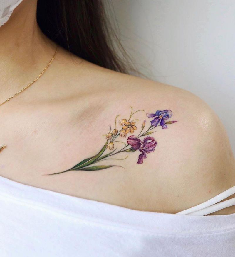 Birth Flower for June Tattoos